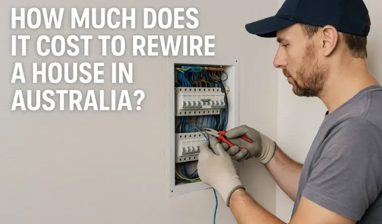 How much does it cost to rewire a house in Australia