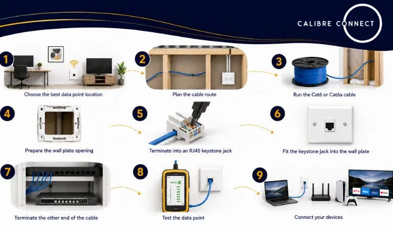 Installing Data Points and Wall Plates: Step-by-Step Guide