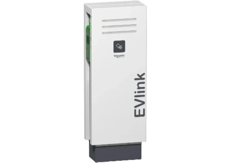 EVlink Parking Floor Standing 7KW 1xT2 With Shutter EV Charging Station