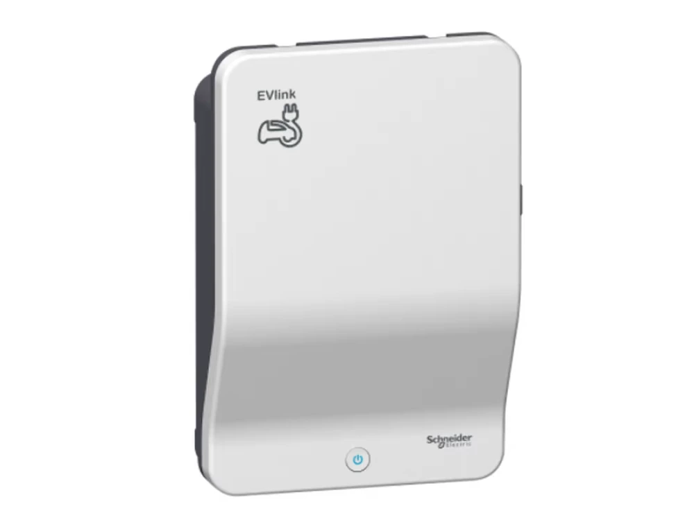 EVlink Wallbox – 7.4kW – T2 Socket Outlet With Shutter – Charging Station