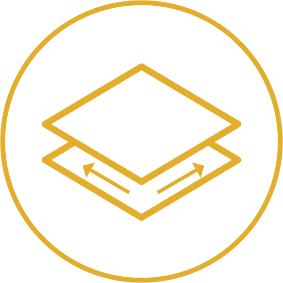 Efficient heat exchange foil