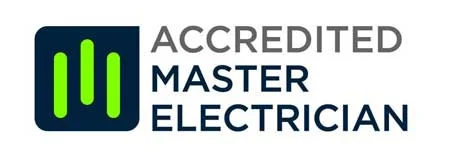 Accredited Master Electrician certification logo Australia