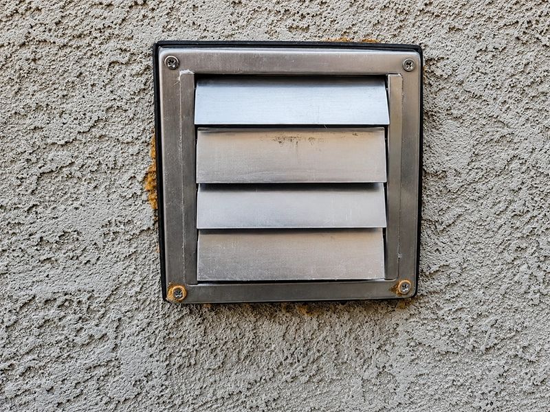 Outdoor exhaust vent termination installed on an exterior wall for durable ventilation in Sydney