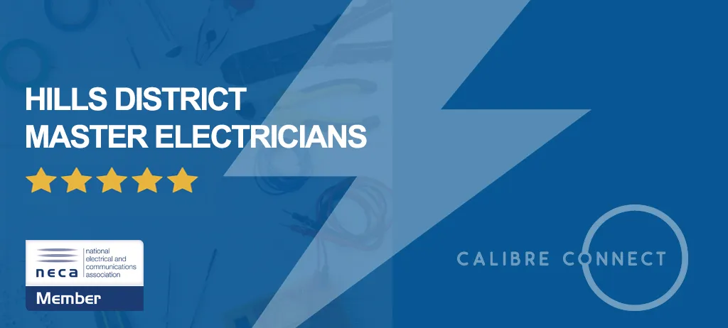 electrician hills district banner