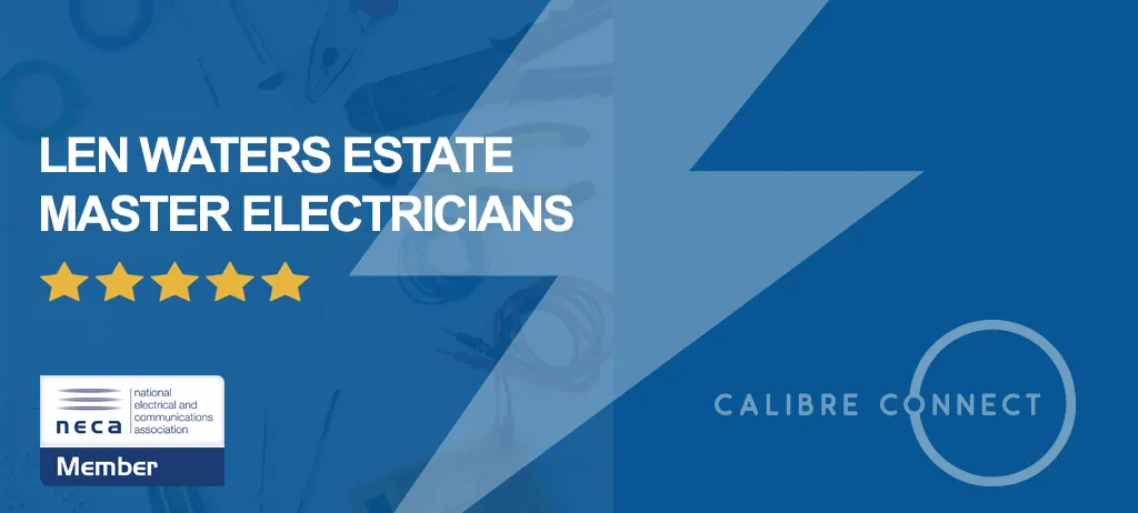 electrician len waters estate banner